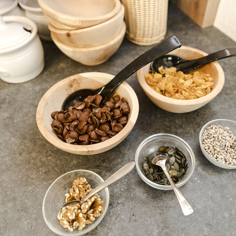 Je nach Saison bieten wir Frühstück an.