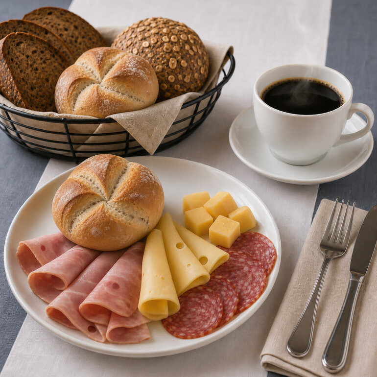 Je nach Saison bieten wir Frühstück an.