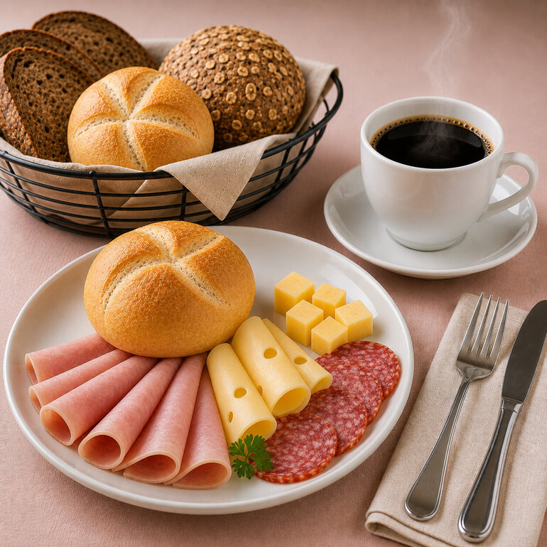 Je nach Saison bieten wir Frühstück an.